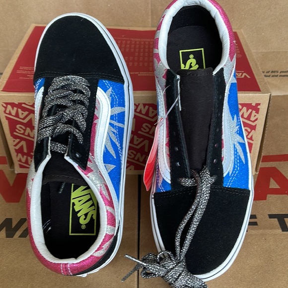 Vans Old Skool After Dark Summerlf/True White WMNS platforms - Picture 13 of 16